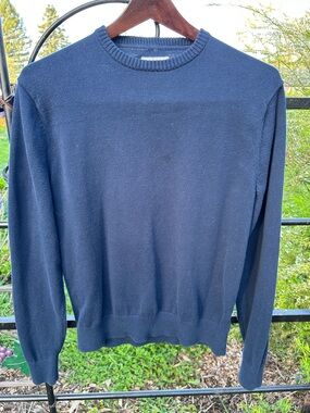JCP combed cotton blue lightweight sweater size S